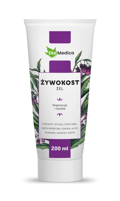 ŻEL Z ŻYWOKOSTEM 200ML EKAMEDICA