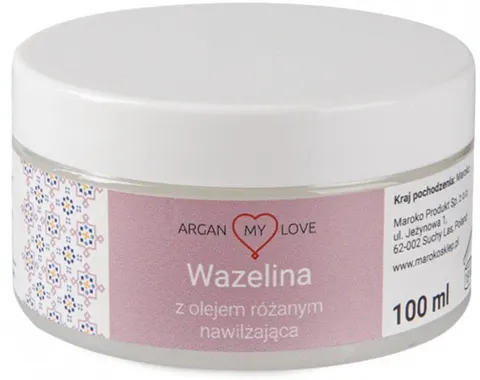 Wazelina z Olejem Różanym 100ml - Argan My Love
