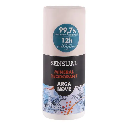 Dezodorant Naturalny Roll-On Ałunowy Sensualny 50ml - Arganove