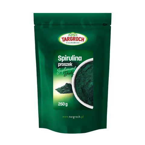 Spirulina Proszek Suplement Diety 250g - Targroch