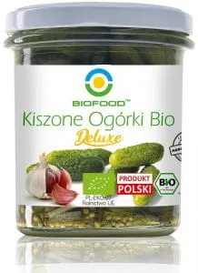 Kiszone Ogórki Deluxe bezglutenowe BIO 320g - Bio Food