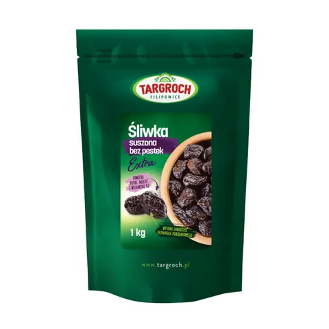 Śliwka Suszona Chile Duża Extra bez pestek 1kg - Targroch