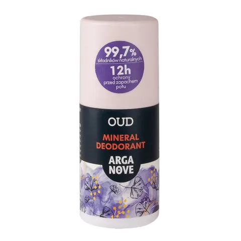Dezodorant Mineralny Oud z Olejem Arganowym Roll-On 50ml - Arganove