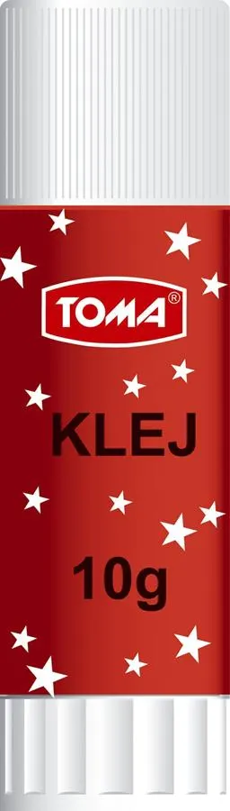Klej w sztyfcie TOMA - transparentny 10g