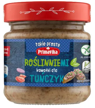 RoślinnieMi Kawałki a’la Tuńczyk bezglutenowe 160g - Primavika