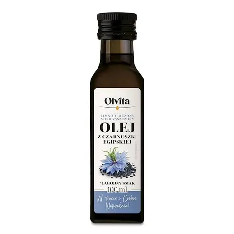 Olej z Czarnuszki Tłoczony w Polsce 100ml - Olvita