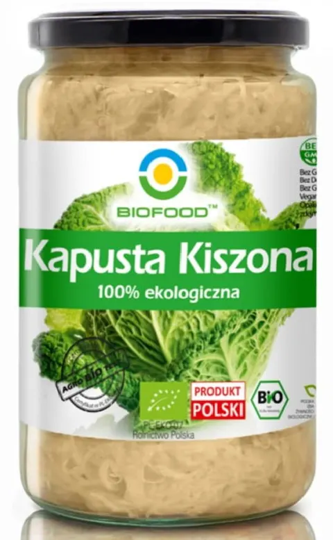 Kapusta Kiszona bezglutenowa BIO 500g - Bio Food