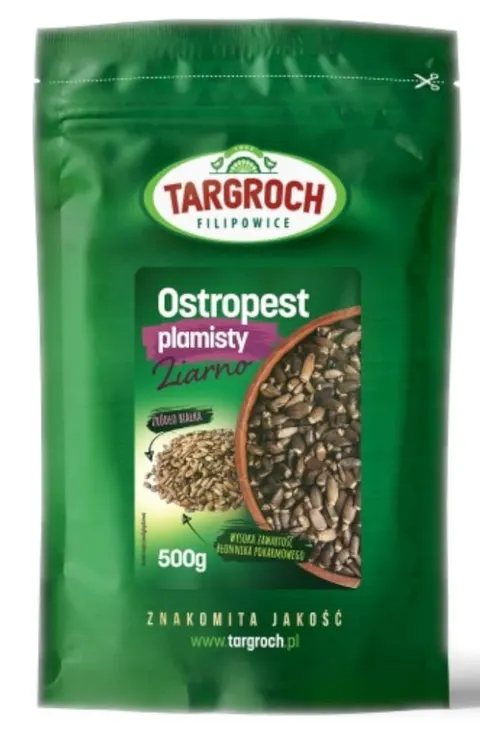 Ostropest Plamisty Ziarno 500g - Targroch
