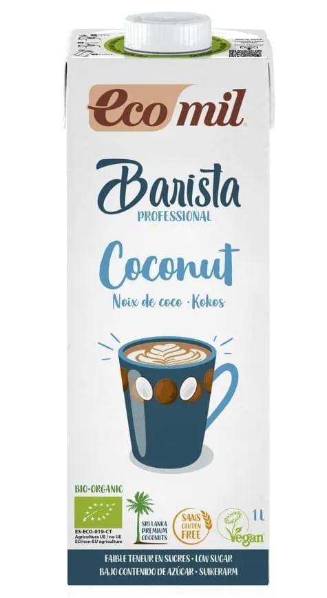 Napój Kokosowy Barista bezglutenowy BIO 1L - Ecomil