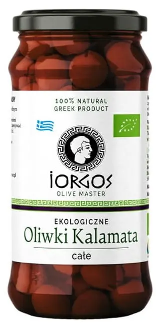 Oliwki Kalamata Całe BIO 220g - Iorgos