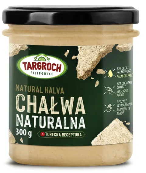 Targroch Chałwa naturalna bez cukru 300g