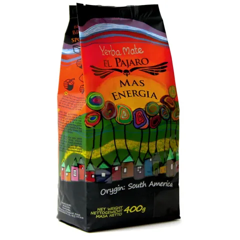 Yerba Mate El Pajaro Mas Energia 400g - Oranżada