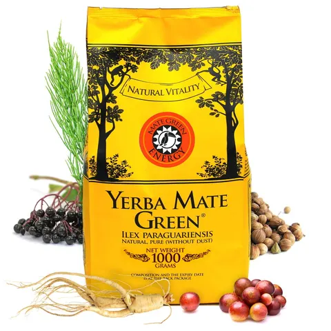 Yerba Mate Green Energy 1kg - Oranżada