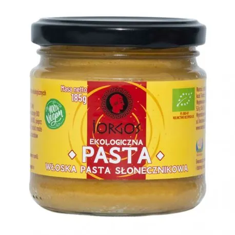 Pasta Słonecznikowa Włoska BIO 185g - Iorgos