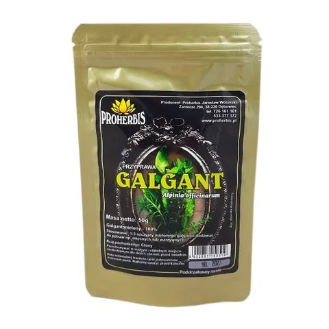Galgant Mielony 50g - Proherbis