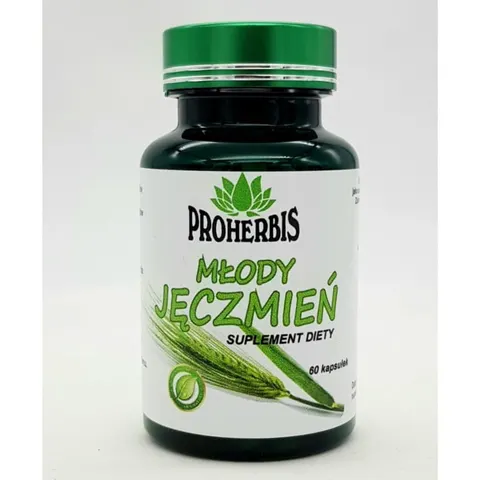 Młody Jęczmień 400mg 60 kapsułek - Proherbis