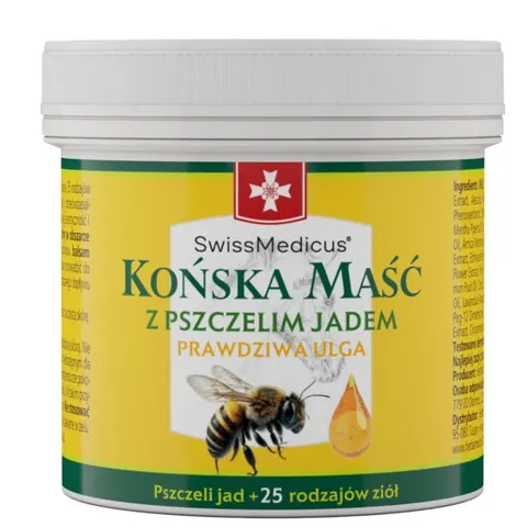 SWISSMEDICUS Końska maść z pszczelim jadem 150ml