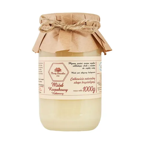 Miód Rzepakowy Nektarowy 1kg - Miody Dworskie