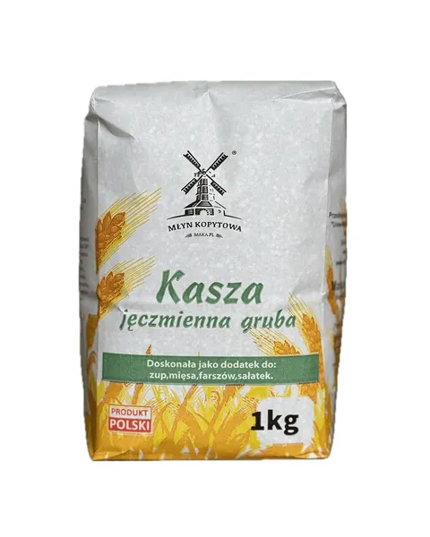 Kasza Jęczmienna Gruba 1kg - Młyn Kopytowa
