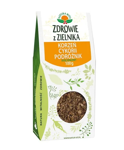 Suszony Korzeń Cykorii Podróżnik 100g - Natura Wita