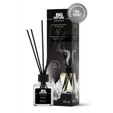 Dyfuzor Zapachowy Inspirowany Zapachem Black Opium 50 ml - Big Nature