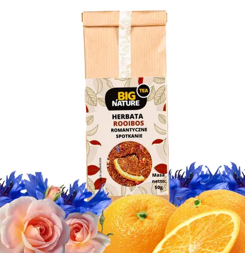 Herbata Rooibos Romantyczne Spotkanie 50 g - Big Nature