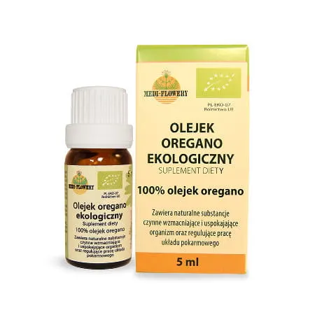 Olejek oregano 5 ml BIO Medi-Flowery