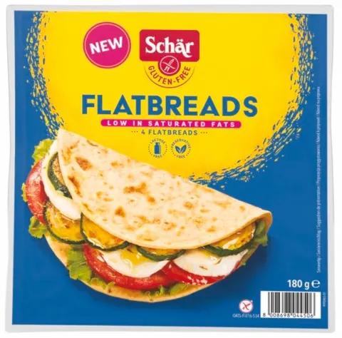 Tortilla Bezglutenowa Flatbreads 180 g - Schar