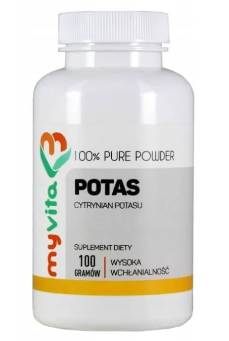 Cytrynian Potasu w proszku 100 g - MyVita
