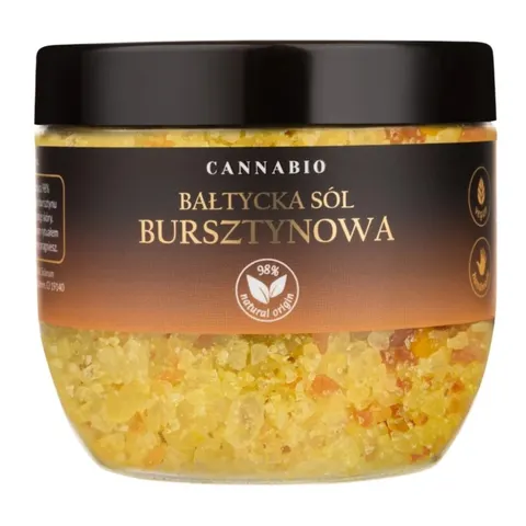 Bałtycka Bursztynowa Sól Do Kapieli 500 g - Cannabio