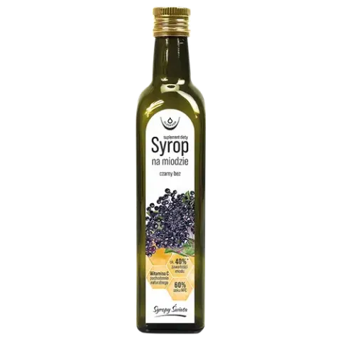 Syrop Na Miodzie Czarny Bez 250 ml - Oleofarm