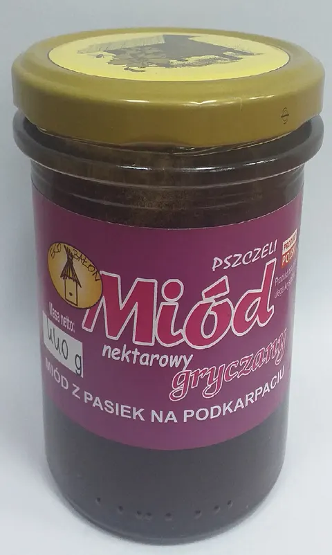Miód Nektarowy Gryczany 440g - Bałon