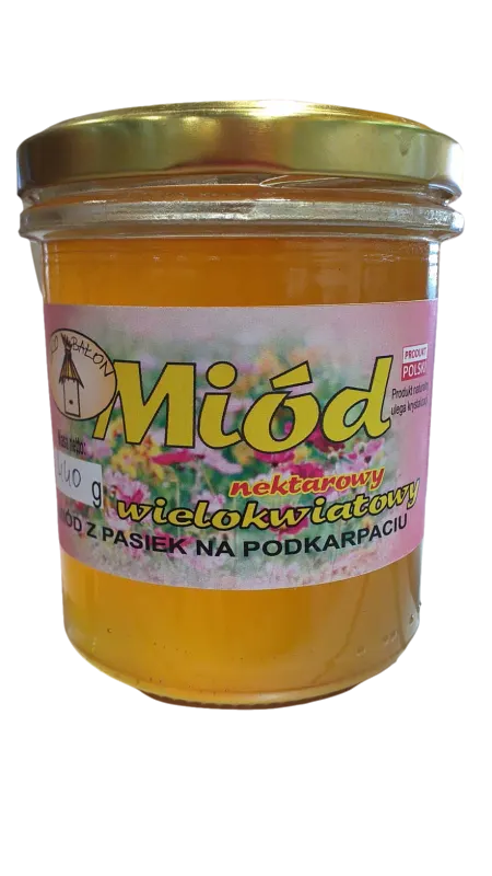 Miód Nektarowy Wielokwiatowy 440g - Bałon