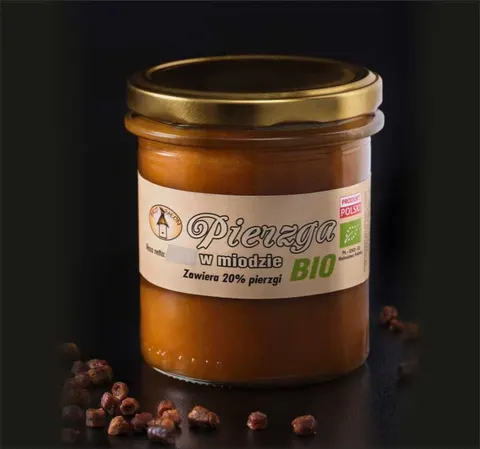 Pierzga w Miodzie BIO 440g - Bałon