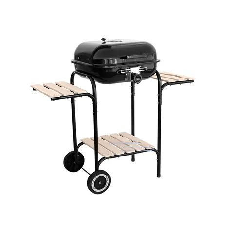 NOWOCZESNY GRILL OGRODOWY Z POKRYWĄ