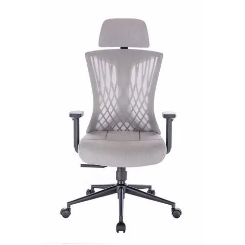 FOTEL BIUROWY ERGONOMICZNY AVERY JASNOSZARY