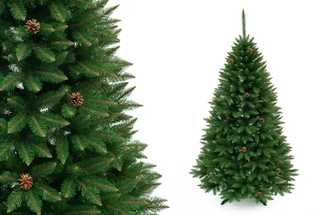 CHOINKA ŚWIĄTECZNA 220 CM ŚWIERK SKANDYNAWSKI