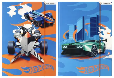 Teczka z gumką A4 Hot Wheels STARPAK 337292