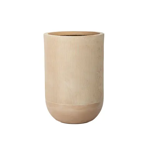 DONICA OGRODOWA MARRON 50 CM CERAMICZNA