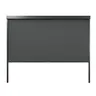 MARKIZA TARASOWA MANUALNA 270X218 CM ŚCIANKA BOCZNA DO PERGOLI 3M ANTRACYT