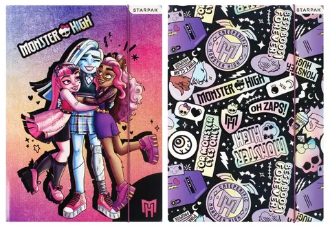 Teczka z gumką A4 Monster High STARPAK 512443