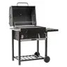 GRILL WĘGLOWY Z KOMINEM I POKRYWĄ MIR4525K