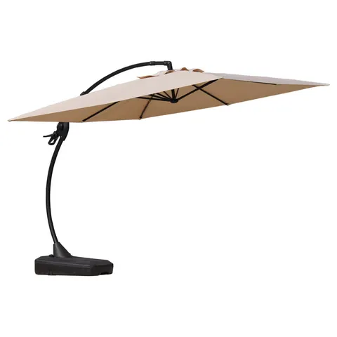 PARASOL OGRODOWY SOLANO 3X4 M BEŻOWY