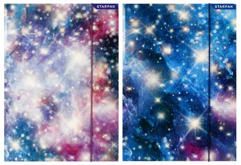 Teczka z gumką A4 Galaxy STARPAK 512105