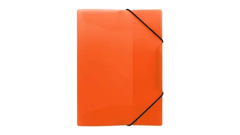 TECZKA Z GUMKA PP A4 NEON POM B-FOL FOL
