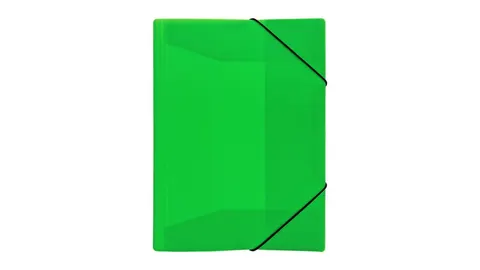 TECZKA Z GUMKA PP A4 NEON ZIE B-FOL FOL