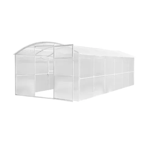SZKLARNIA OGRODOWA GERA PLUS 3X6 M PROFIL 40X20 MM POLIWĘGLAN 6 MM