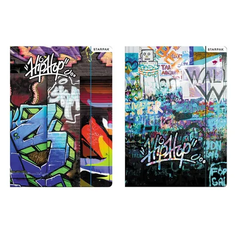 Teczka z gumką A4, Graffity STARPAK 429892