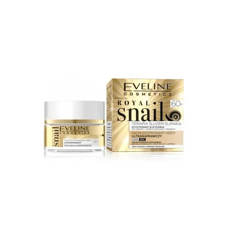 EVELINE ROYAL SNAIL Krem do twarzy 60+, NAPRAWCZY, 50 ml