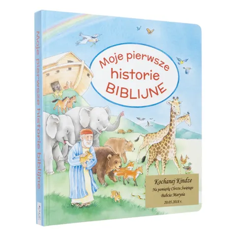 Biblia dla dzieci "Moje pierwsze historie Biblijne" kartonowa